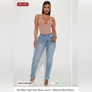 NWT Fashion Nova Get Real High Rise Jeans SIZE 7